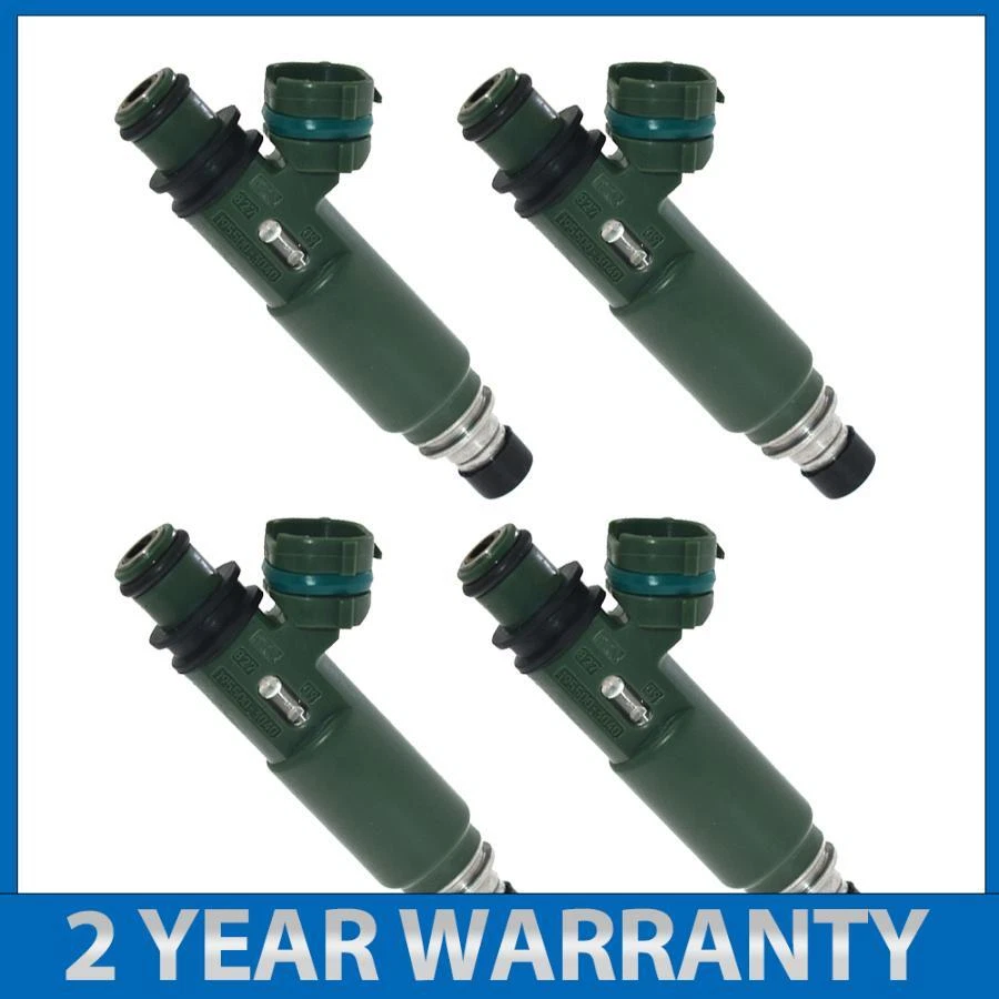 4x Fuel Injectors 195500-3040 For 1997-1998 Mazda Protege 1997 Kia Sephia 1.8L - Image 1 of 4
