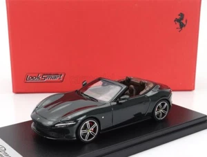 Looksmart 1/43 Ferrari Roma Spider Open 2020 Verde Zeltweg - Green Met LS549H - Imagen 1 de 7