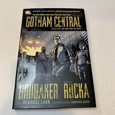 Gotham Central Book 1 in the Line of Duty Brubaker Rucka 2011 Batman DC Comic