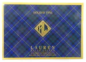 Jabones de lujo perfumados Lauren Ralph Lauren 'HOLIDAY PINE' (6) JABONES SELLADOS DE FÁBRICA - Imagen 1 de 3