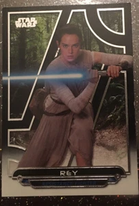 2017 REY - Star Wars Galactic Files Reborn BASE Trading Card TFA-1, NM/MT+ - Picture 1 of 2