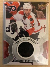 2017-18 Upper Deck Series 1 UD Game Jersey Shayne Gostisbehere - Philadelphia