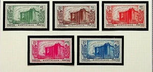 MARTINIQUE Sc B3-7 NH ISSUE OF 1939 - FRENCH REVOLUTION - BASTILLE - Picture 1 of 1