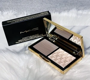 MAC Sculpt & Glow Duo, Highlight & Contour Palette, 2 Shades: Gleam & Omega, NIB - Picture 1 of 7