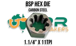 BSP Die Nut 1-1/4" - 11TPI Pipe Thread Parallel type - Picture 1 of 2
