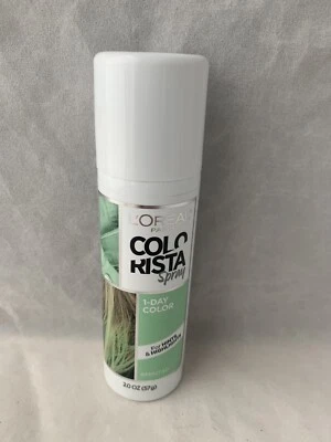 Color de cabello temporal L'Oreal ColoRista 1 día #40 verde menta A46-1 Foto 1 de 3