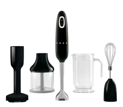 Smeg 50's Style Hand Blender HBF22BLAU Blk BrandNew - image 1 of 4