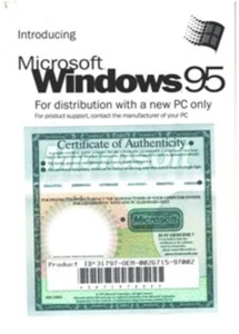 Windows 95 CD Software - Photo 1/2