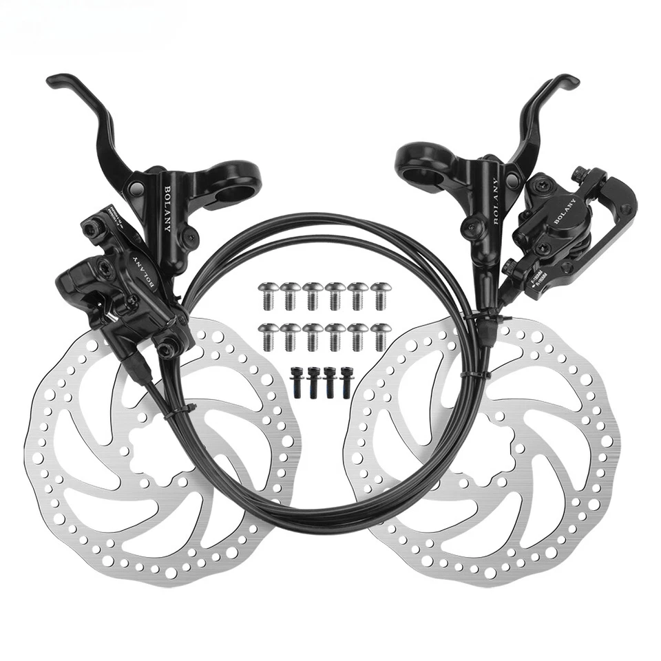 MTB Bicycle Oil Disc Brake 160mm Rotor Caliper Hydraulic Front Rear Handle Brake - Image 1 of 4