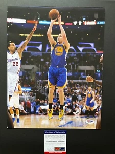 Klay Thompson Rare! signed autographed Warriors Curry 11x14 photo PSA/DNA coa - Picture 1 of 1