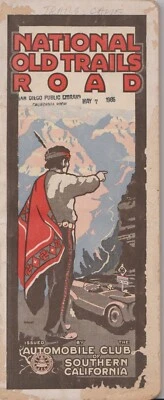 National Old Trails Road NYC-LA / Auto Club of So Cal 1926 Motoring Atlas w/maps - Image 1 of 4