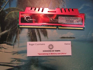 G.Skill Ripaws 4GB (2 x 2gb) RAM PC3-12800 DDR3-1600 SDRAM F3-12800CL9D-4GBXL - Picture 1 of 1