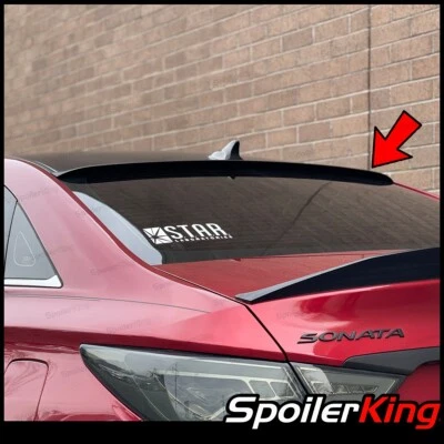 Alerón de ventana de techo trasero (se adapta a: Hyundai Sonata 2011-2014) SpoilerKing 284R Foto 1 de 4