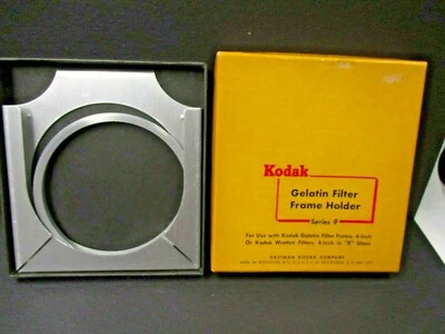 Kodak gelatin filter frame Holder & frame for 4x4 inch Wratten 100mm Series 9 - Image 1 of 4
