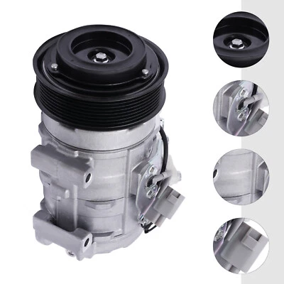 Portable A/C Compressor With Clutch for Toyota Tundra 2007 2008-2020 4.6L 5.7L - Image 1 of 4