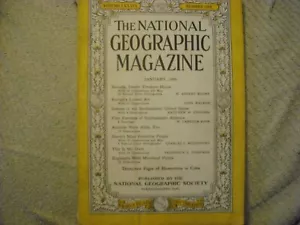 VINTAGE NATIONAL GEOGRAPHIC January 1946 NEVADA DESERT Indians of Southwest - Imagen 1 de 1