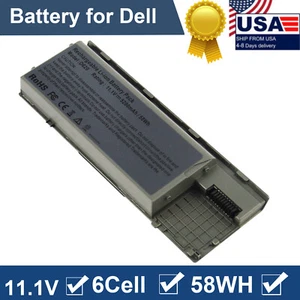 Replacement Battery for Dell Latitude D620 D630 D631 D640 M2300 TYPE PC764 TC030 - Picture 1 of 13