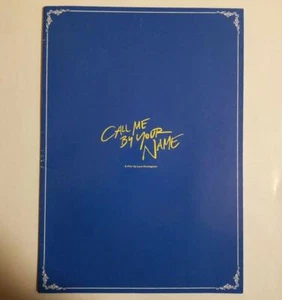 Folleto de película Call Me By Your Name edición de lujo limitada 2.000 copias japonés - Imagen 1 de 5