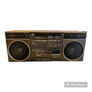 Sanyo C4 2 Band Stereo Tuner Amp Stereo Cassette Deck Vintage - Picture 1 of 18