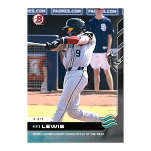 2019 TOPPS NOW BOWMAN NEXT #11 ROYCE LEWIS HITTER OF THE WEEK - Bild 1 von 2