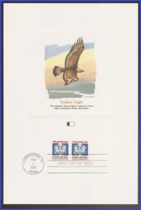 USA3 #O139 U/A FLEETWOOD PROOFCARD FDC STR2 Great Seal - Bild 1 von 1