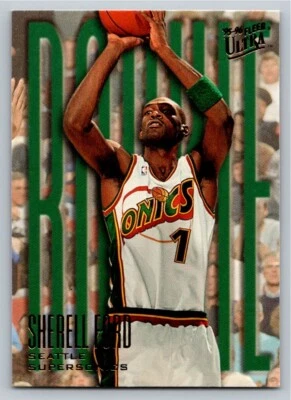1995-96 Fleer Ultra - Sherell Ford #273 (RC) Seattle Supersonics Basketball Card - Image 1 of 2