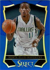 2013-14 Select Prizms Blue #140 Monta Ellis /49 - NM-MT