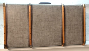 Antik alt Reisekoffer alte Koffer Alter-Koffer- 80x44x28 cm-25452 - Foto 1 di 10