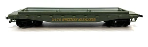 HO Gauge TYCO Western Maryland Flat Car 2475 - Bild 1 von 5