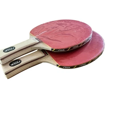STIGA Performance Ping Pong Paddle 2 player set USATT approved pro game paddles - Image 1 of 4