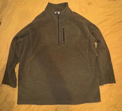 Drake Waterfowl Brown Polyester Pullover 3XL - Image 1 of 3