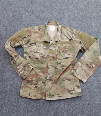 US Army Combat Uniform Jacket Mens 33 Short Multicam Camo Tactical OCP Ripstop - Image 1 of 4