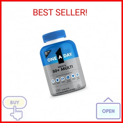 One a Day Men’s 50+ Healthy Advantage Multivitamínico, Multivitamínico para Hombres con Vi Foto 1 de 2