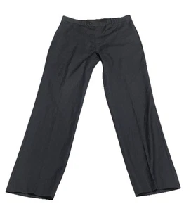 Pantalones de vestir Jos A Bank para hombre 34R negros calce regular a medida - Imagen 1 de 8