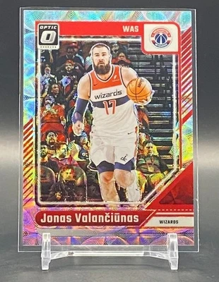 2024-25 Panini Donruss Optic Jonas Valanciunas Premium Box Set #/249 Wizards #21 - Image 1 of 3