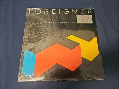 FOREIGNER Agent Provocateur 1984 ATLANTIC VINYL RECORD NEW SEALED W/HYPE  - Image 1 of 3