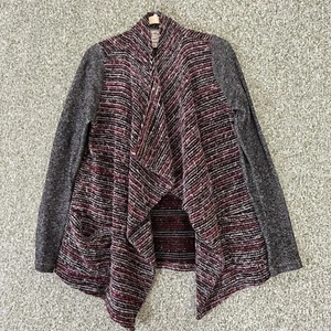 Lucky Brand Pullover Damen mittelbraun Erdtöne Kontrast Long Strickjacke - Bild 1 von 8