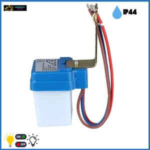 SENSORE CREPUSCOLARE DA ESTERNO INTERRUTTORE PER ILLUMINAZIONE 360° IP44 6A 220V - Foto 1 di 3