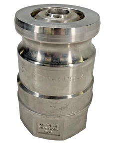OPW 1674AN-SS20 Kamvalok Coupler 2" FNPT, 316 Stainless Steel, PTFE Seals - Picture 1 of 11