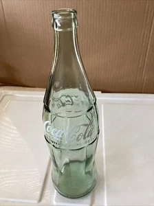 COCA-COLA 1955 26 oz vetro restituibile ACL con bottiglia di coca cola goffrata HTF - Foto 1 di 13