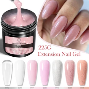 BORN PRETTY 225g Jelly Nude Extension Nail Gel Soak Off Building Gel - Picture 1 of 19