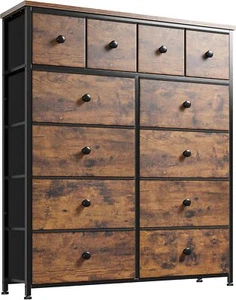 Dresser,Dresser for Bedroom with 12 Drawers Dressers & Chests of Drawers - Picture 1 of 9