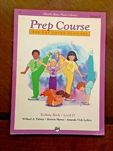Prep Course for the Piano Beginner - Technic Book - Level D - Technic D - 1993 - Picture 1 of 4