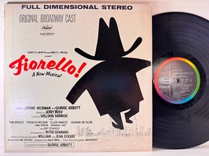 Musical LP FIORELLO! Original Broadway Cast Capitol Stereo 1st Pressing EX-NM - Picture 1 of 3
