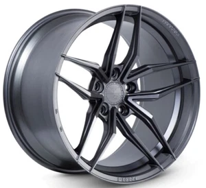 20x9 Ferrada Forge8 FR5 5x112 +27 Matte Graphite New Rims Set (4) - Picture 1 of 3