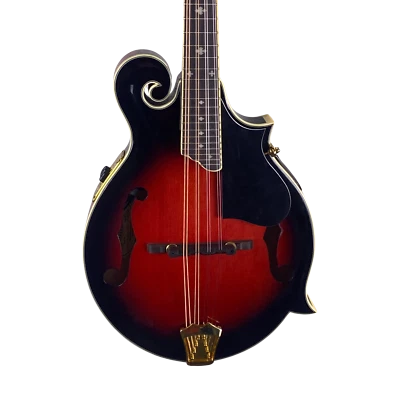 Washburn M3S Florentine Mandolin Wine Red Electric Mandolin W/HSC (Used) - Image 1 of 4