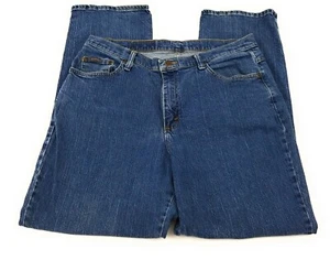 Denim Riders Jeans Womens Size 16 M Blue Straight Medium Wash Denim - Picture 1 of 10