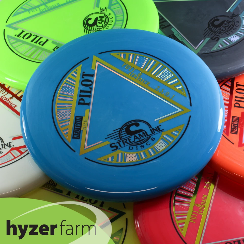 STREAMLINE NEUTRON PILOT *pick color and weight* Hyzer Farm disc golf putter - Image 1 of 1