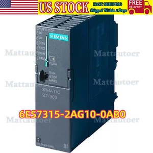 Nueva CPU SIEMENS 6ES7 315-2AG10-0AB0 6ES7315-2AG10-0AB0 SIMATIC S7-300 315-2DP - Imagen 1 de 8