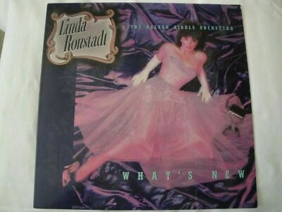 LINDA RONSTADT & THE NELSON RIDDLE ORCHESTRA WHAT'S NEW VINYL LP 1983 ELEKTRA EX Foto 1 de 4